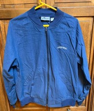 Southern Comfort Full Zip Jacket Navy Blue Men L Odyssey Apparel USA Made