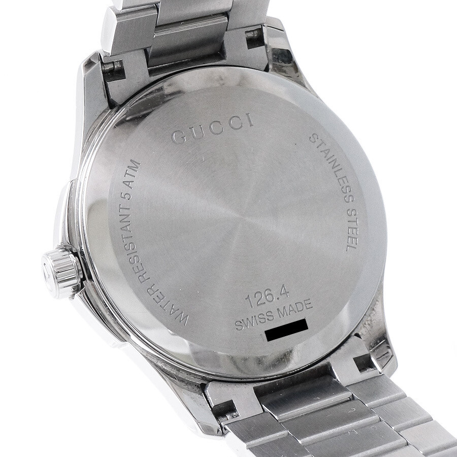 Gucci G Timeless Men's Quartz Watch SS 