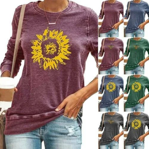 Floral Hoodies & Sweatshirts for Women