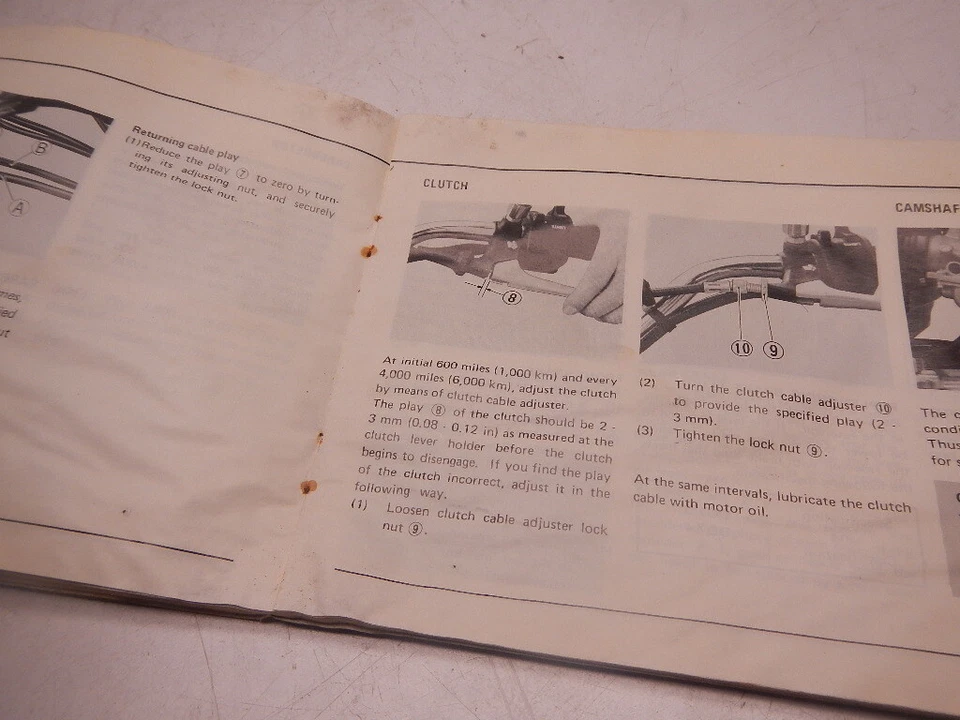 Suzuki GS1000 1978 manual del propietario GS 1000 78 Foto 4 de 4