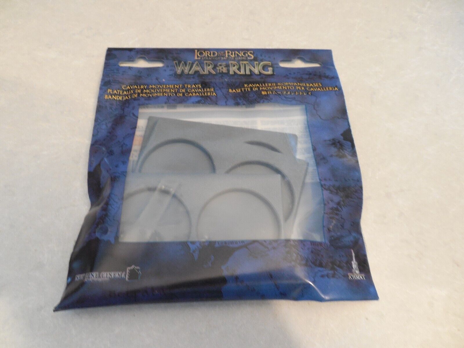 LORD OF THE RINGS WAR OF THE RING CAVALRY MOVEMENT TRAYS, 3 TRAYS, NIB!
