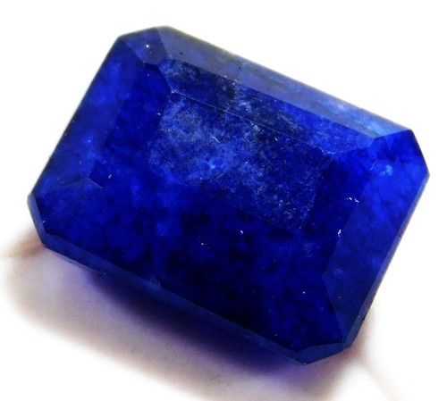 Certified Natural Blue Sapphire Emerald Cut 23.30 Cts Loose Gemstone R6819 - Picture 4 of 4