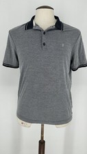 Farah Men  s Grey Polo Shirt Size M Modern Fit