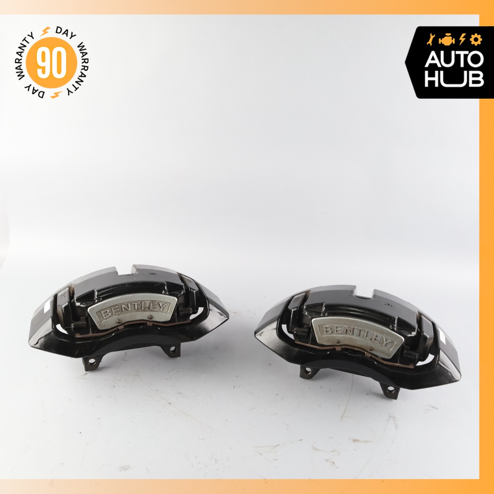 03-13 Bentley Continental GTC GT Front Brake Calipers Left and Right Set OEM 46k
