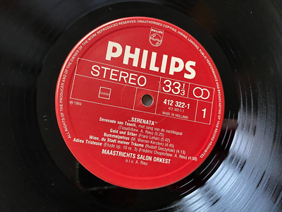 Andre Rieu, Maastricht Salon Orchestra: Serenata. 1984 Dutch