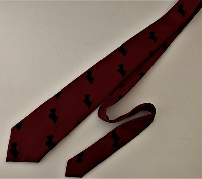 Vintage Chippmunk Creations SCOTTISH TERRIER NECK TIE