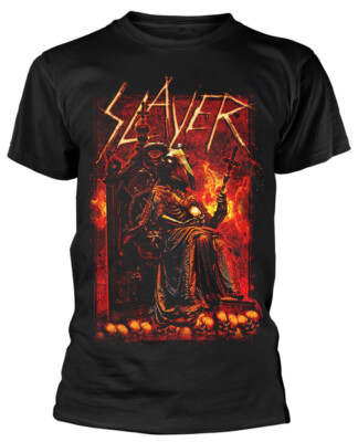 T-Shirt Slayer Goat Skull schwarz OFFICIAL