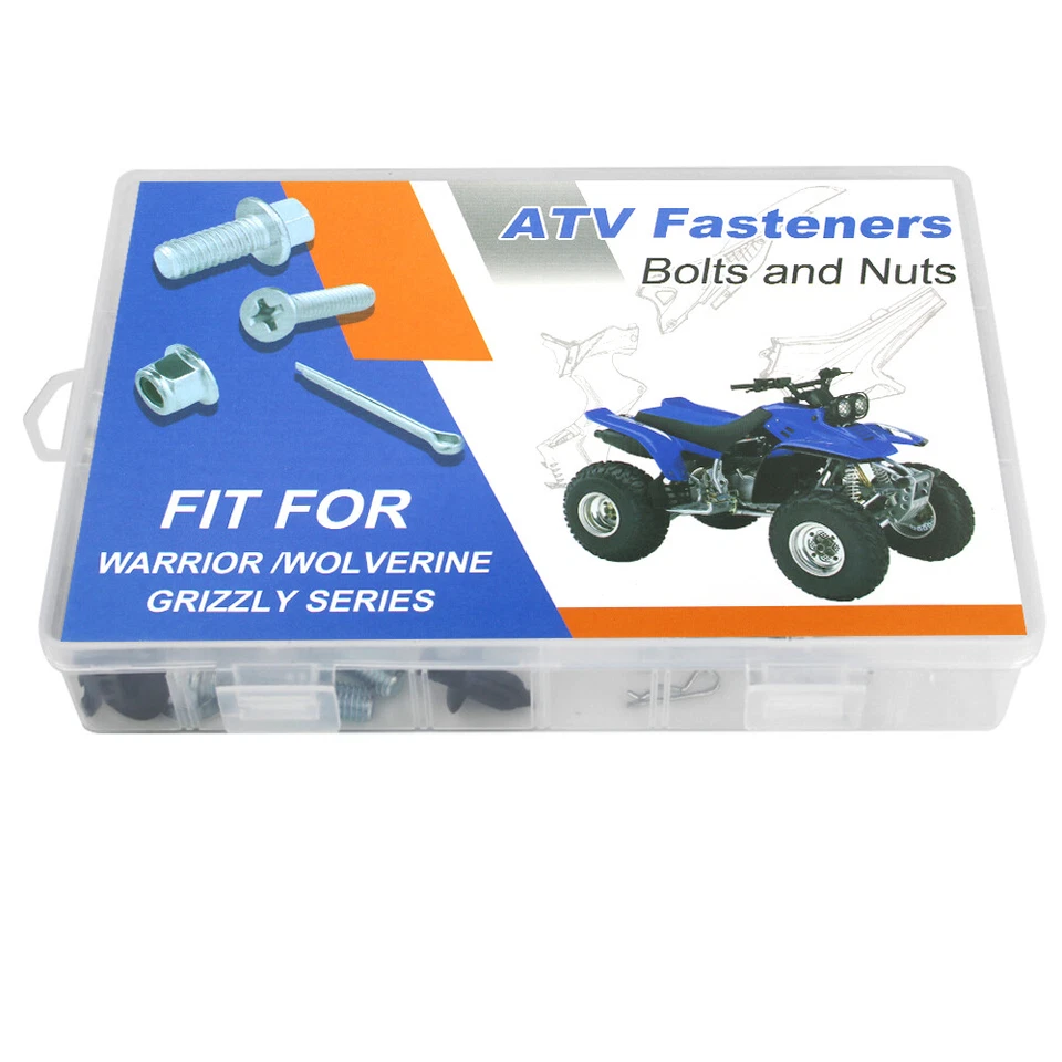 Kit de pernos de carenado apto para Yamaha Warrior 350 1987-2004 Wolverine 350 1988-2010 Foto 4 de 4