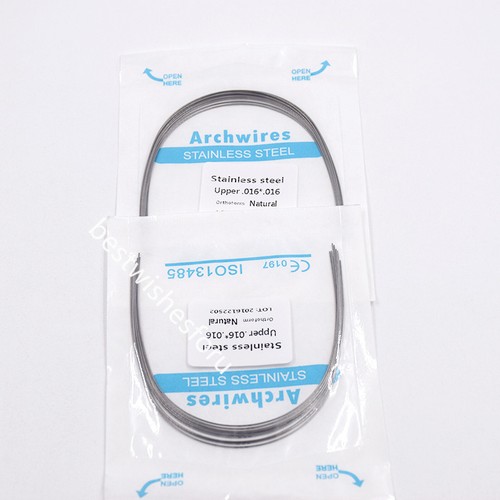 20 Pc U+L Dental Orthodontic Stainless Steel Rectangular Arch Wire Ovoid/Natural - Picture 14 of 60