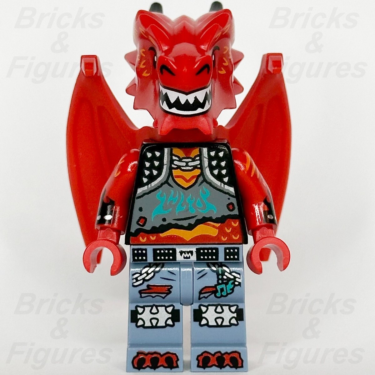 LEGO® Vidiyo Metal Dragon Minifigure BeatBox Red Dragon Minifig