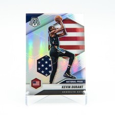 2020-21 Mosaic Basketball KEVIN DURANT Silver Holo National Pride #248