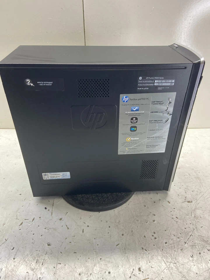 HP Pavilion p6705f Intel Pentium Dual-Core E5700 3.00GHz 2GB NO HDD - Image 4 of 4