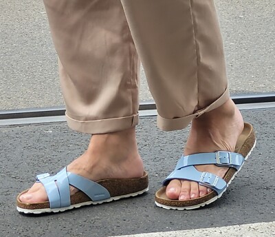 BIRKENSTOCK Yao Balance II 1019626 Patent Dove Blue normale Weite