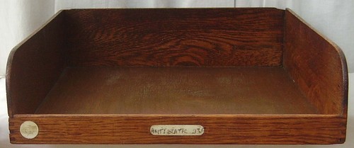 ANTIQUE HABERDASHERY TRAY OLD WOODEN DRAWER - Picture 2 of 7