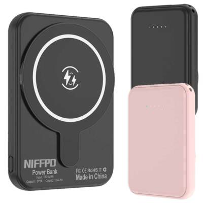 1000000mAh Wireless Magnetic Power Bank Mini Portable External Battery Charger