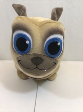 Official Disney Store Puppy Dog Pals12"ROLLY Plush Fawn Pug Stuffed Animal
