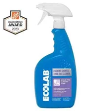 32 Oz. Foaming Shower, Tub and Tile No-Scrub All Purpose Cleaner, for Bathroom, 