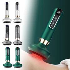 Electric Cupping Massager Vacuum Suction Cup GuaSha Anti Cellulite Beauty JQ