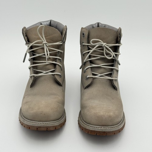 Timberland Damen 8,5 Nubukleder High Top Wasserdicht 200G Stiefel Gummisohle - Bild 6 von 12