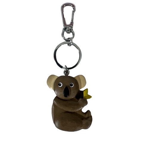 Fashion Wooden Volleyball Car Keychain Bag Pendant Key Accessories
