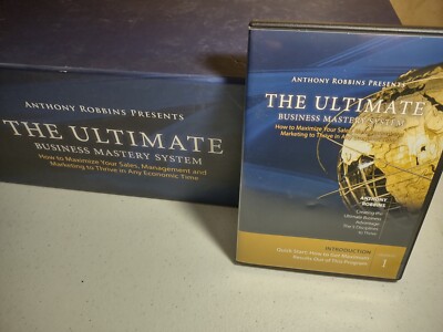 Ultimate Business Mastery System Replacement DVD's Anthony Robbins Chet Holmes