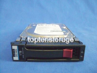 HP 508011-001 1TB 3,5'' LFF 7,2K DP 6Gb SAS für ProLiant G1 G7 // 649327-001
