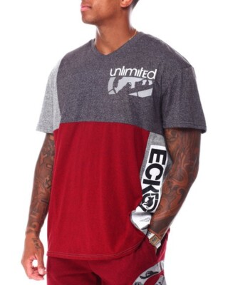 ECKO UNLTD MULTI-COLOR S/S T-SHIRT SZ: 4XL 4X XXXXL  NWT