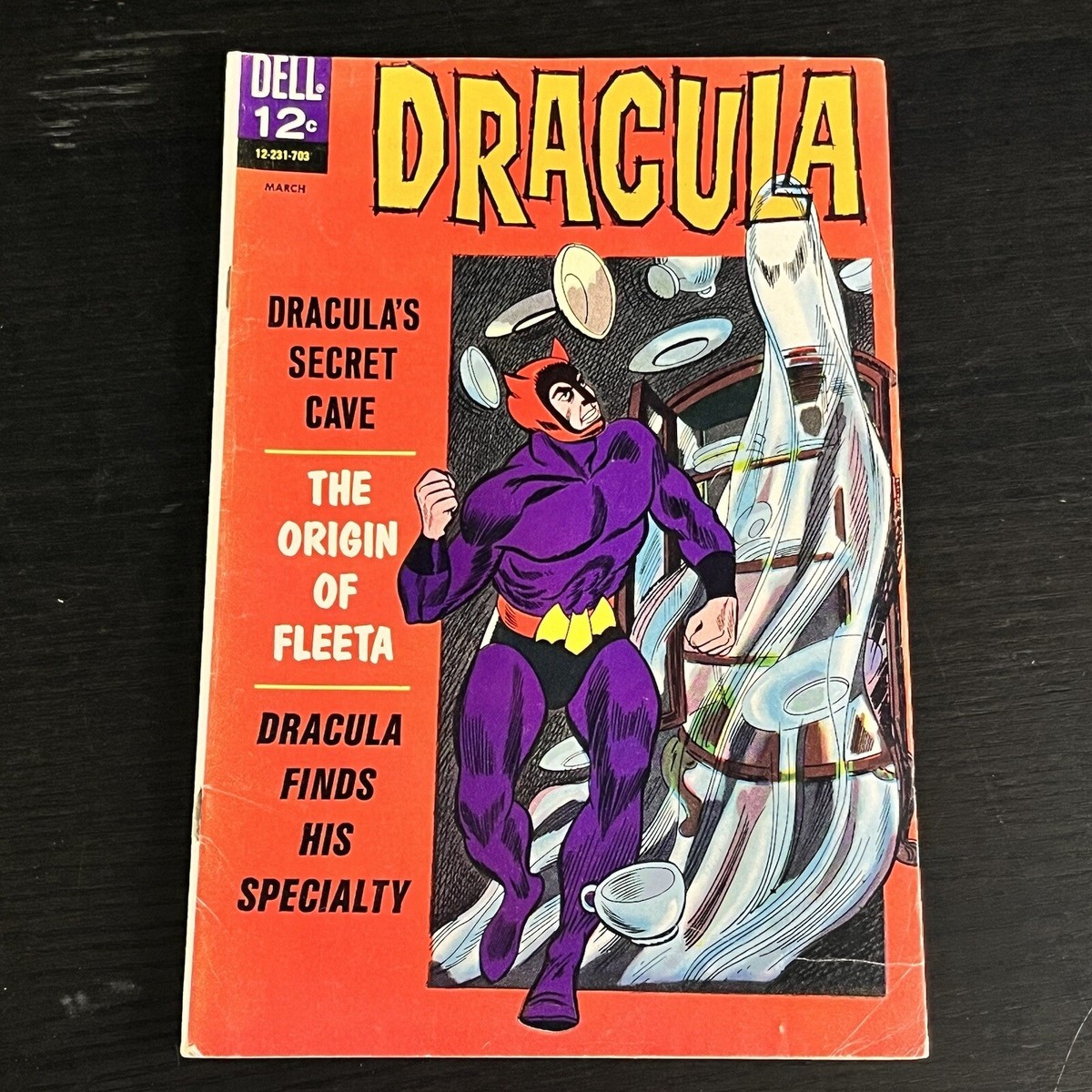 DRACULA ORIGIN OF FLEETA DELL COMICS #8 Very Good Condition | eBay