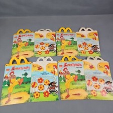 Vintage 1990 McDonalds Happy Meal Box Lot Of 4 Sportsball Sports Ball