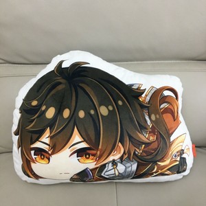 Genshin Impact Zhongli Pillow Two-side Stuffed Soft Plush Doll Toys Pillow Dolls | eBay