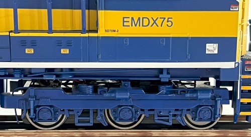 MTH PREMIER 20-2830-2 SD70M-2 DIESEL ENGINE W/PS 2.0 (Scale Wheels) w/BCR - Picture 21 of 22