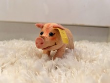 Vintage 1950s Germany Steiff Pig Collectible Good Condition With Tags