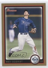 2010 Bowman Gold Ben Zobrist #92 0f4