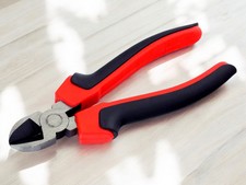 8" Diagonal Side Cutting Pliers 200mm Wire Cutters Snips Non-Slip Heavy Duty