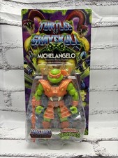Turtles of Grayskull Reptile Wars Michelangelo MOTU x TMNT - UNPUNCHED