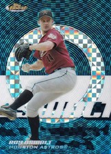 2005 Topps Finest Houston Astros Roy Oswalt X-Fractors Blue Parallel 098/150