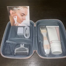 BeautyBio GloPRO Skin Care Set In GloPro Case with Body Cream Lot