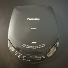 Panasonic SL-S160 Portable CD Player MASH XBS VTG 90s TESTED