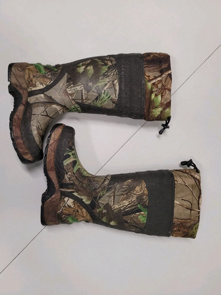LaCrosse Hunting Boots EUC Alpha Scent SST 18in Tree Camo 201600 Mens US 7  - Image 4 of 4