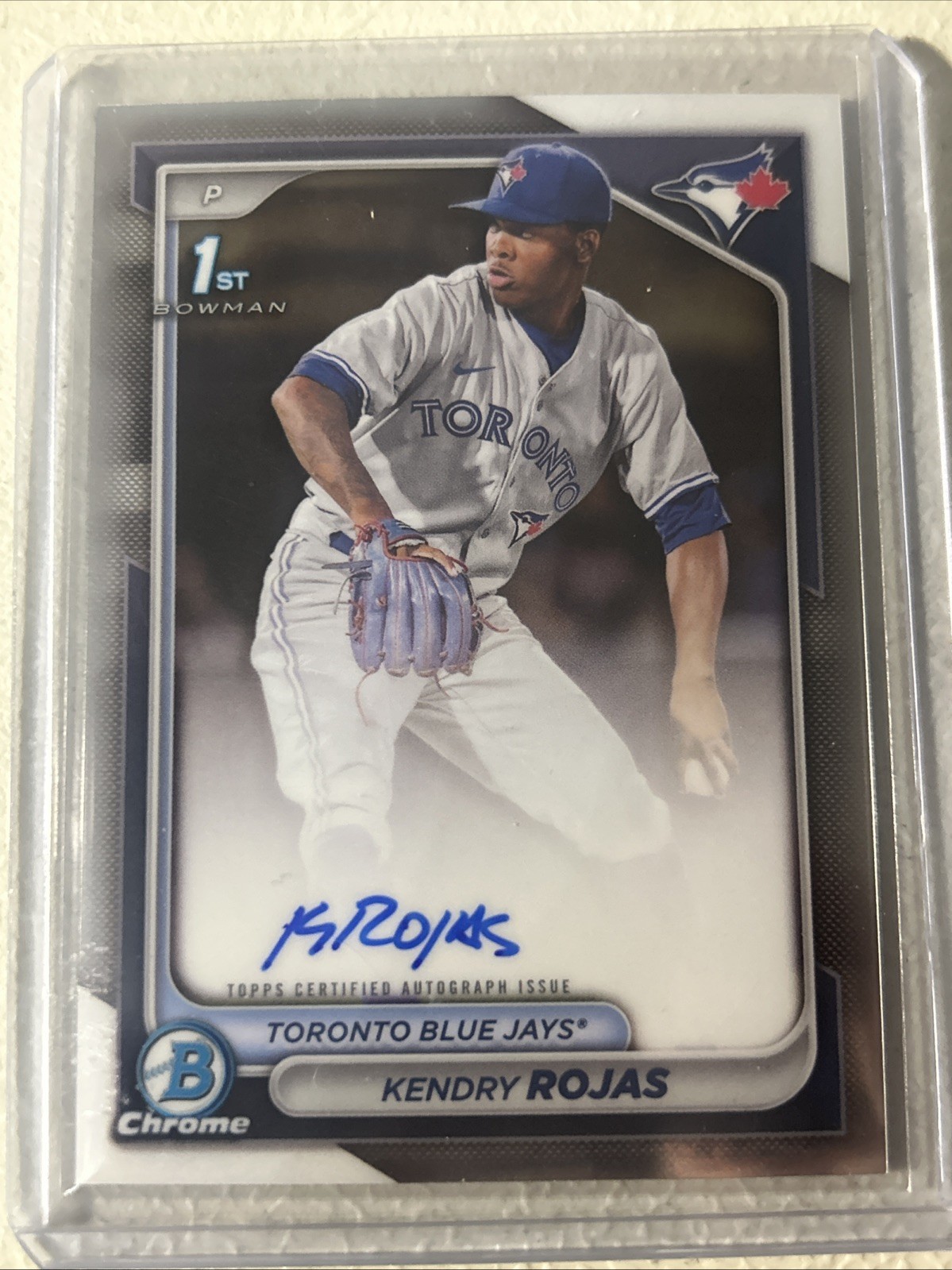 2024 Bowman Chrome - Prospect Autographs Kendry Rojas #CPA-KR (AU, RC)