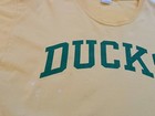 OREGON DUCKS Yellow T-Shirt Men's Size Large Gildan Heavy Cotton  — photo 5