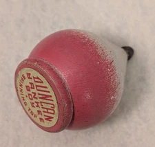 Vintage Duncan Yankee Boy Spinning Top - RARE Wood Spin Top Wooden Toy