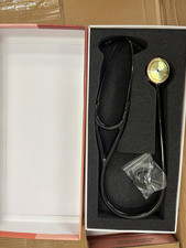 3M Littmann Cardiology IV Stethoscope 6179 Champagne Chestpiece Black Tube