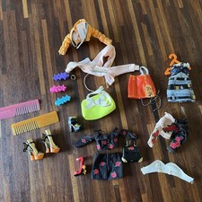 Rainbow High Doll Clothing Lot Dress, Tops, Shoes, Handbag, Shoes, Combs