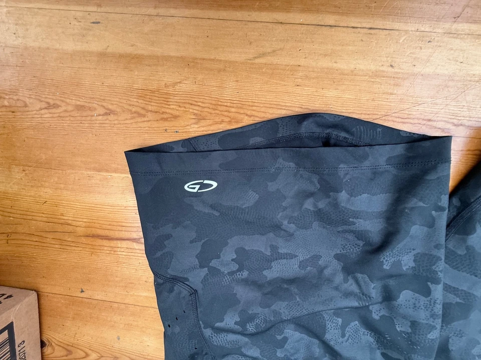 Champion Shorts Mens L BLACK  Camo Camouflage Double Dry Athletic Gym F2 - Image 3 of 4