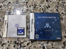 Electroplankton (Nintendo DS, 2006) Authentic VGC Complete CIB Manual TESTED