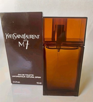 Yves Saint Laurent M7 EDT Spray 15ml/0.5oz Original Formula 2002 Real Oud, Grail