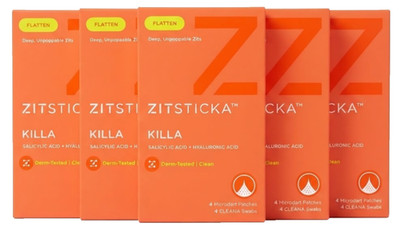Zitsticka KILLA Deep Access Microdart Patches, 4 CT, (5 BOXES)