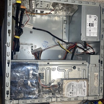 Pc Parts Working 265 W PCU Dvd RW 3 Fans 500 Gb Hdd And micro  Test Frame Only