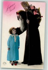 39196431-brown coat dolls Joyeux Noel Verlag DEDE 1481 Paris postcard